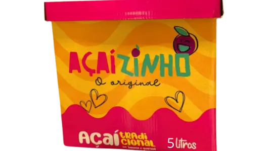 Caixa de açai 5L